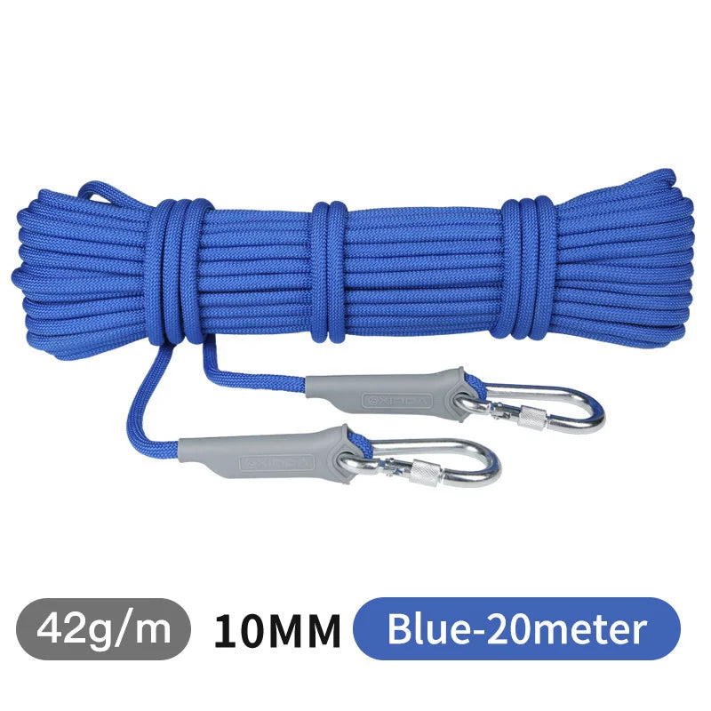 XINDA Outdoor Rope Trekking Hiking Accessories Floating Rope Climbing 10mm Diameter High Strength Cord Safety Rope