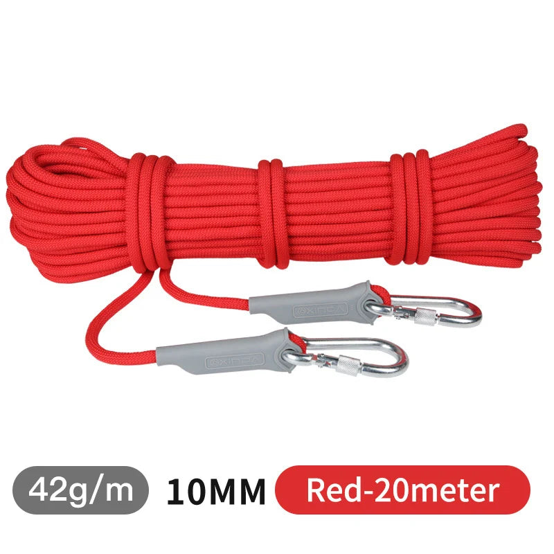 XINDA Outdoor Rope Trekking Hiking Accessories Floating Rope Climbing 10mm Diameter High Strength Cord Safety Rope