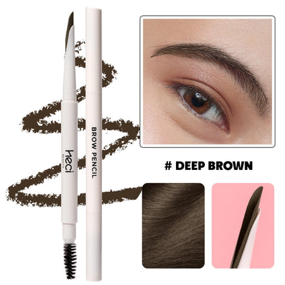 Eyebrow Pencils With Brush Waterproof Precision Naginata Eyebrow Pencil Powdery 3D Lace Eyebrows Microblading Brow Pencils