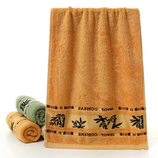 Set of 1/4/6 Bamboo Fiber Towels Sets Home Bath Towels Adults Face Towel Thick Absorbent Luxury Bathroom Towels Toalha De Praia