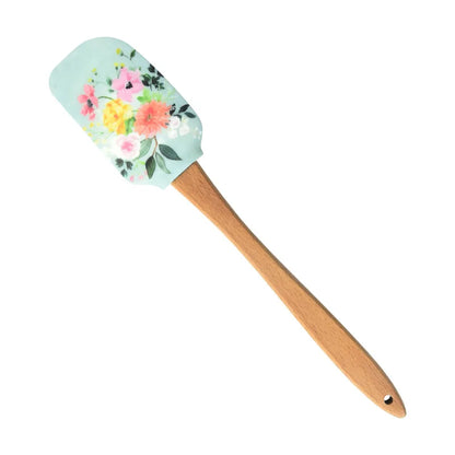 Creative Silicone Pastry Spatula Wooden Handle Cream Chocolate Pancake Baking Scraper Kitchen Cake Butter Batter Blender Mixer