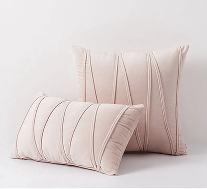 Inyahome New Art Velvet Yellow Blue Pink Solid Color Cushion Cover Pillow Cover Pillow Case Home Decorative Sofa Throw Decor