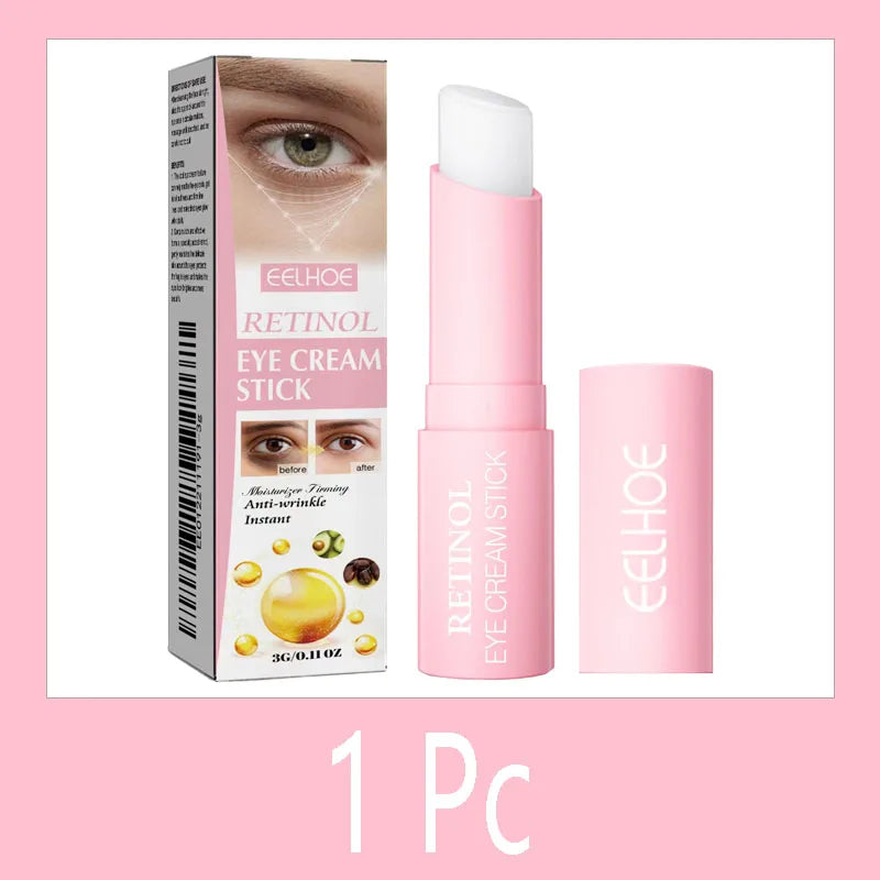 Anti Puffiness Anti-wrinkle Eye Cream Retinol Remove Dark Circles Eye Bags Stick Fade Fine Line Whitening Moisturizing Skin Care