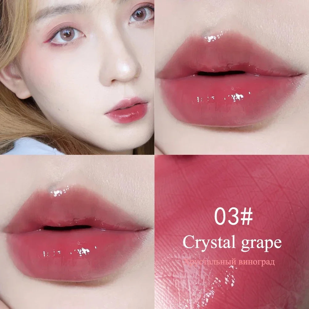 Mini 10 Colors Liquid Lip Gloss Waterproof Non-stick 24 Hours Long Lasting Velvet Matte Lipstick Lip Gloss Cosmetic Makeup Care