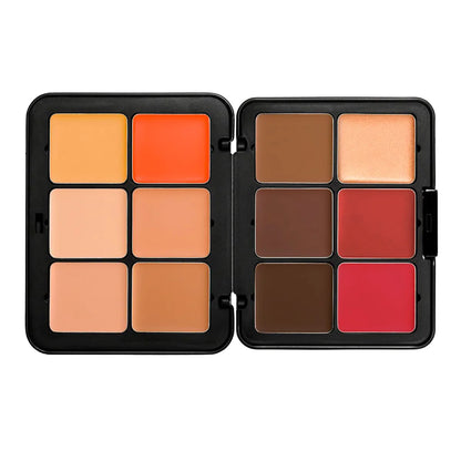 Blush Concealer Set Natural Blemish Brightening Highlighter Waterproof face contour cream palette