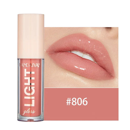 Lip Gloss 12 Colors Mirror Pearl Waterproof Long Lasting Moisturizing Lipstick Shine Glitter Lip Gloss Women Makeup Cosmetics