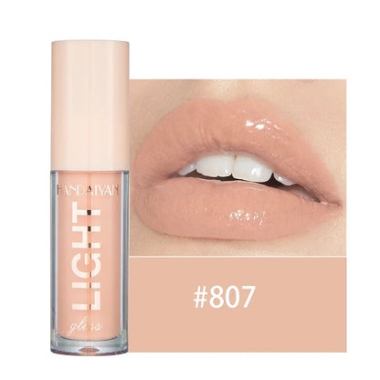 Lip Gloss 12 Colors Mirror Pearl Waterproof Long Lasting Moisturizing Lipstick Shine Glitter Lip Gloss Women Makeup Cosmetics