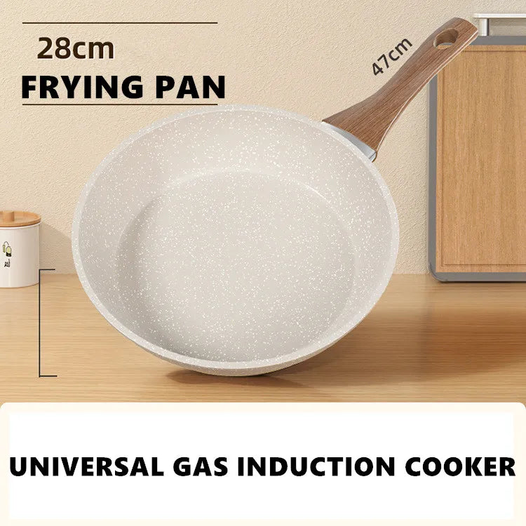 Kitchen Cookware Non-Stick Pan Saucepan Frying Pan Wok Pan Home Steak Skillet Pancake Fried Induction Cooker Gas Stove Special