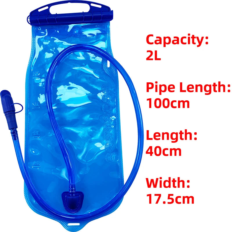 Bicycle Bike Cycling Backpack Day Pack Waterproof Water Bag Storage Knapsack Running Climbing Jogging Hydration Bladder Rucksack