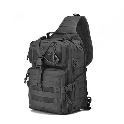 Military Backpack Tactical Assault Pack Crossbody Sling Bag Waterproof Rucksack Bag Outdoor Hiking Camping Pack Man Shoulder Bag