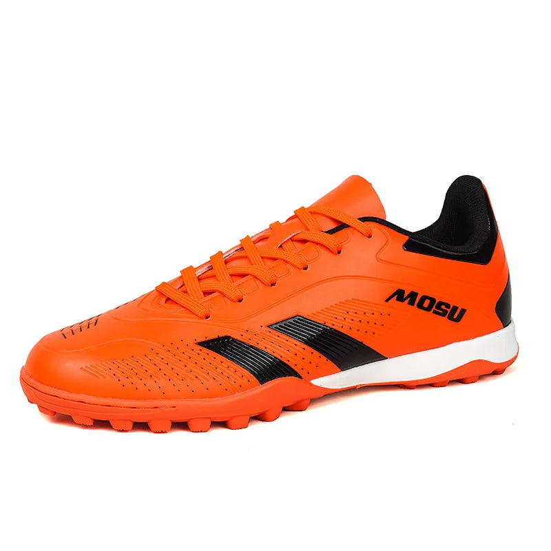 New Men's and Women's Football Shoes with Rubber Soft Nails for Comfortable and Breathable Professional Men's and Women's Footba