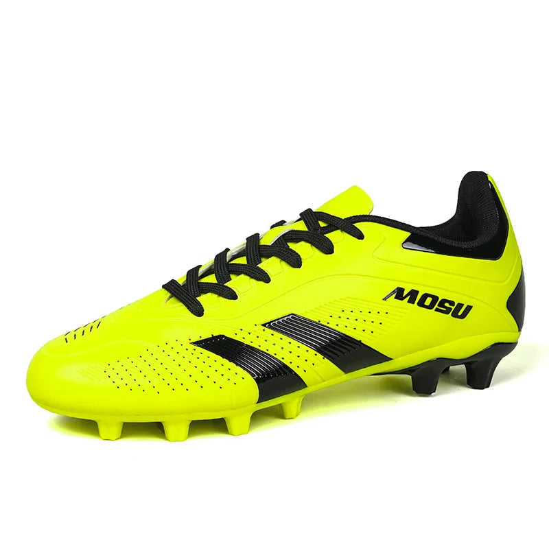 New Men's and Women's Football Shoes with Rubber Soft Nails for Comfortable and Breathable Professional Men's and Women's Footba