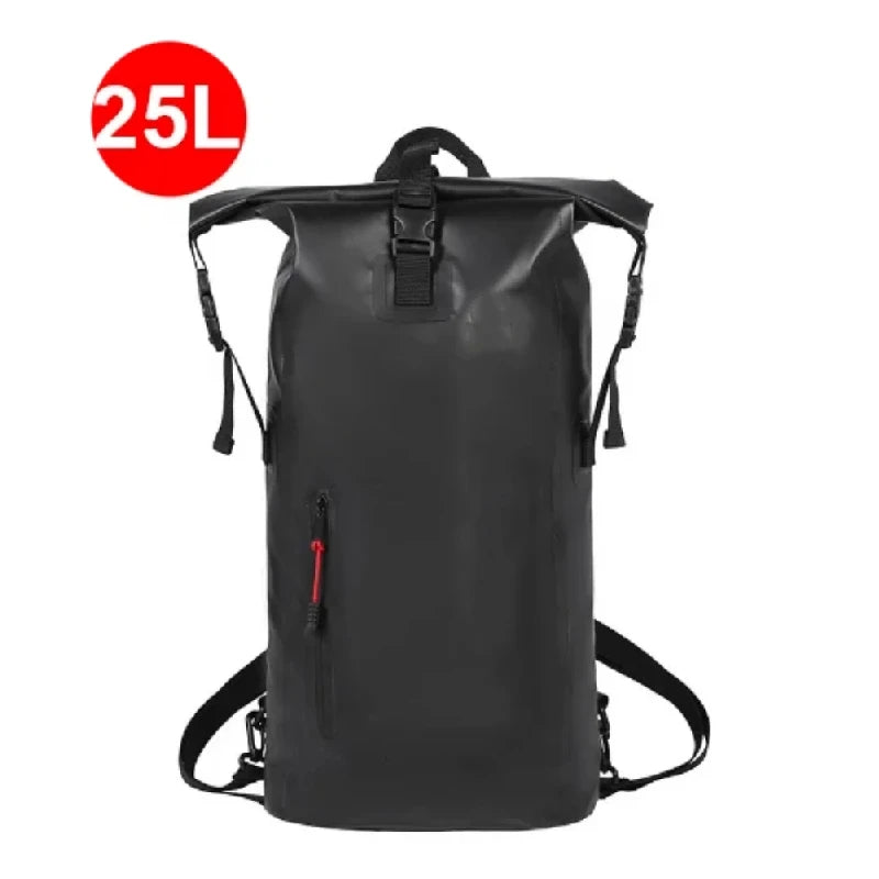 25L 30L Swimming Bag Dry PVC Backpack Waterproof Bucket Sack Large River Trekking Bags Rafting Outdoor Travel Storage Handbag