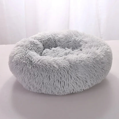 Super Soft Dog Bed Long Plush Cat Mat Dog Beds For Large Dogs Bed Labradors House Round Cushion Winter Warm Sleeping Pet Bed