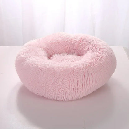 Super Soft Dog Bed Long Plush Cat Mat Dog Beds For Large Dogs Bed Labradors House Round Cushion Winter Warm Sleeping Pet Bed