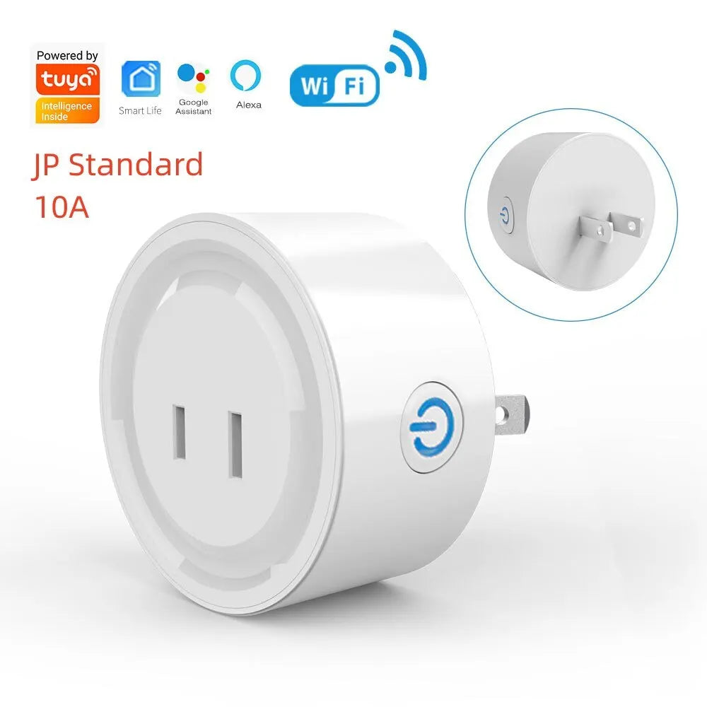 Graffiti WiFi US Gauge Metering Socket ZigBee Smart Plug Mobile Phone Remote Voice Control Timer Switch