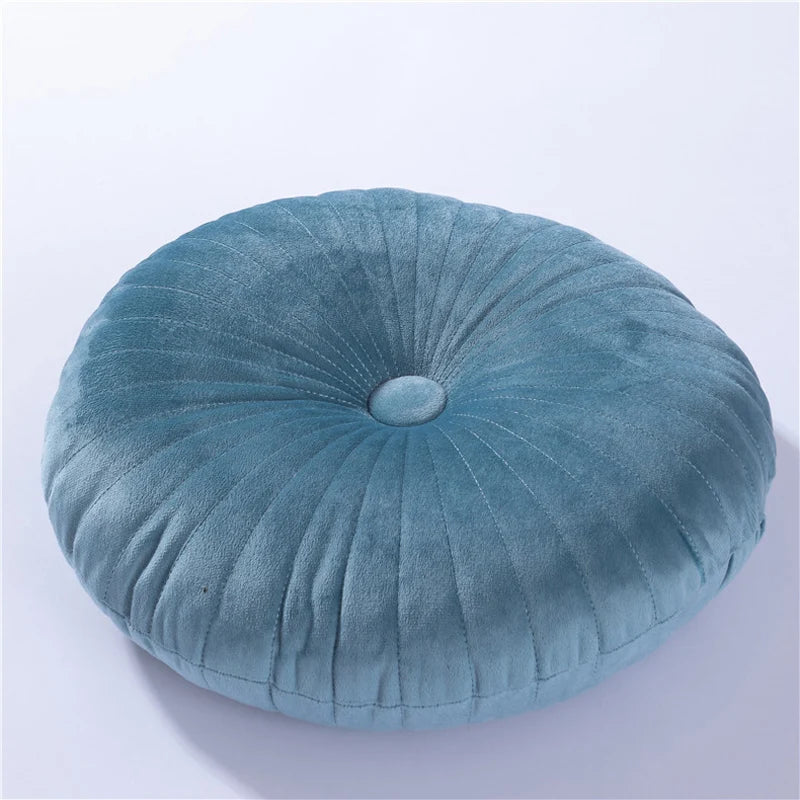 Round Pouf Throw Pillow Tatami Cushion Home Decorative Sofa Cushion Bed Chair Floor Coussin Soft Seat Pillow Pad 35x35cm