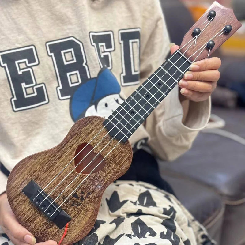 Children Can Pluck Strings And Play Yukrili Toys Beginners' Level Guitar Puzzle And Musical Instruments