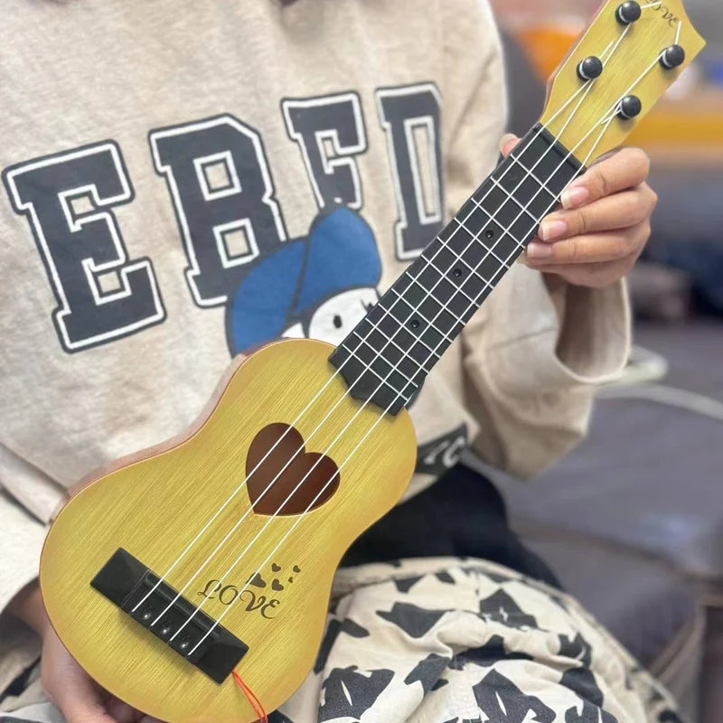 Children Can Pluck Strings And Play Yukrili Toys Beginners' Level Guitar Puzzle And Musical Instruments