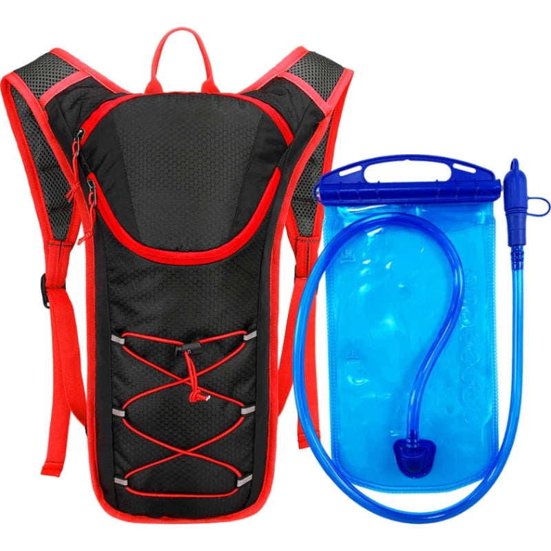 Bicycle Bike Cycling Backpack Day Pack Waterproof Water Bag Storage Knapsack Running Climbing Jogging Hydration Bladder Rucksack