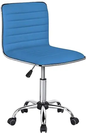 Modern Faux Leather/Velvet Office Desk Chair with Low/Mid-back/with Wheels Modern Office Chair Adjustable Home Computer Chair