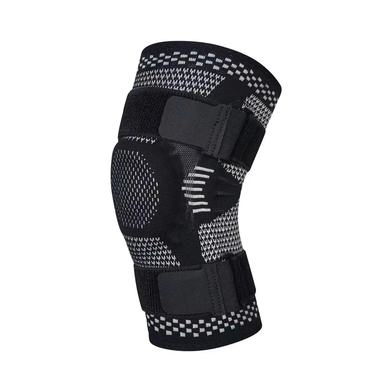 1PCS Knee Brace Support Compression Sleeve with Side Stabilizers and Patella Gel for Knee Pain Meniscus Tear ACL Injury Recovery