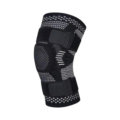 1PCS Knee Brace Support Compression Sleeve with Side Stabilizers and Patella Gel for Knee Pain Meniscus Tear ACL Injury Recovery