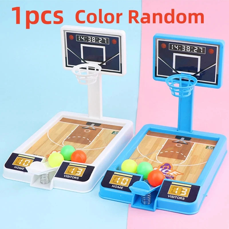 Board Game Mini Basketball Finger Shooting Machine Party Table Interactive Sport Games Parents Children Boys Girls Desktop Toy