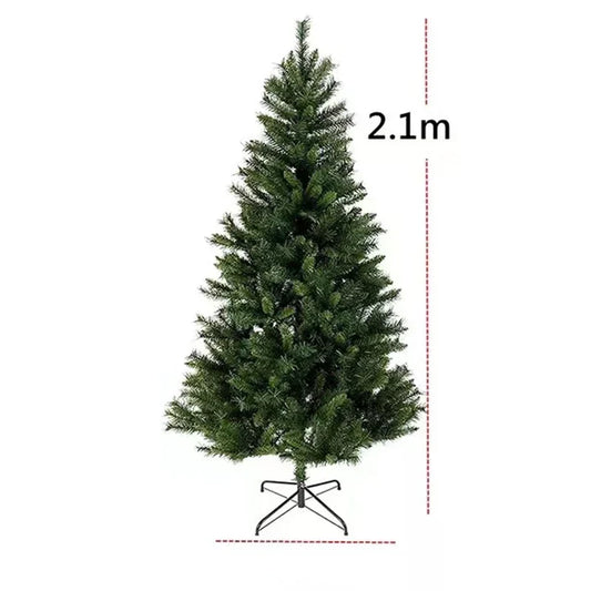 Christmas Tree Premium Xmas Tree with 1200 Tips with Metal Stand Lightweight and Easy to Assemble Fir Full Bodied Christmas Tree