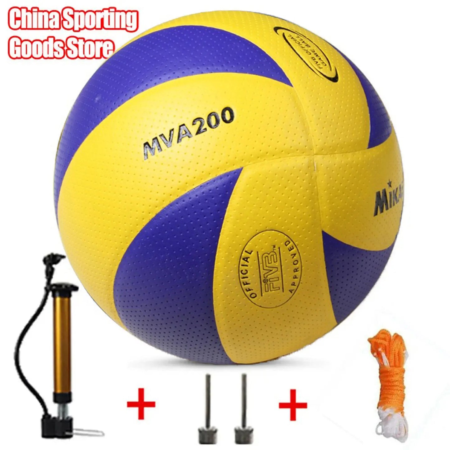 New Model Professional Volleyball ball,Training Competition Professional Game Volleyball, Optional Pump + Needle +Net Bag