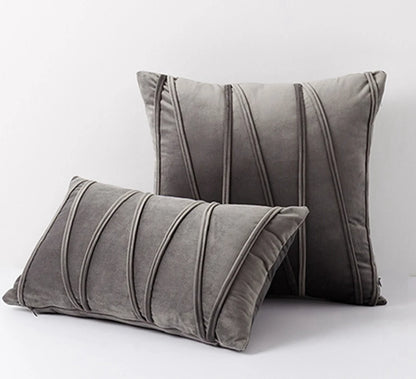 Inyahome New Art Velvet Yellow Blue Pink Solid Color Cushion Cover Pillow Cover Pillow Case Home Decorative Sofa Throw Decor
