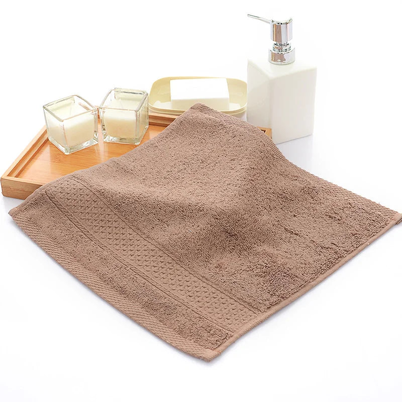 33x33cm 100% Cotton Towel Soft Bath Towel Highly Absorbent Quick Drying Towels Bathroom Hand Towels for Sport Yoga SPA JAF061