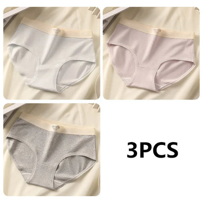 Sexy Panties Woman Cotton 100% Mid-rise Luxury Woman Lingerie Mini Panties for Women Female Underwear Plus Size Women's Briefs