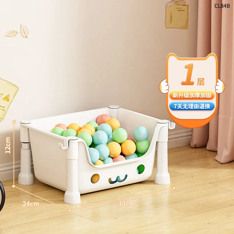 Toy Storage Trolley Bookshelf Snack Rack For Children Storage Organizer Bathroom Accessories Closet Organizer Kitchen Storage