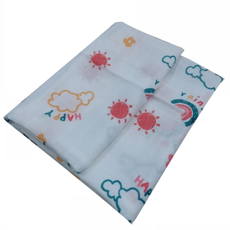 New Cotton Baby Blankets Newborn Soft Organic Cotton Baby Blanket Muslin Swaddle Wrap Feeding Burp Cloth Towel Scarf Baby Stuff