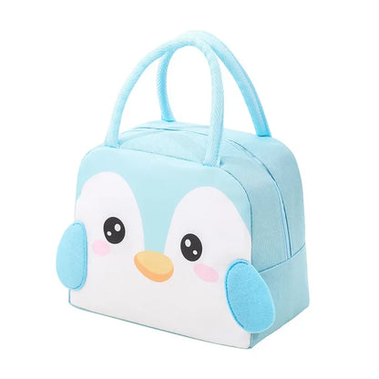 Kawaii Portable Fridge Thermal Bag Women Children's School Thermal Insulated Lunch Box Tote Food Small Cooler Bag Pouch