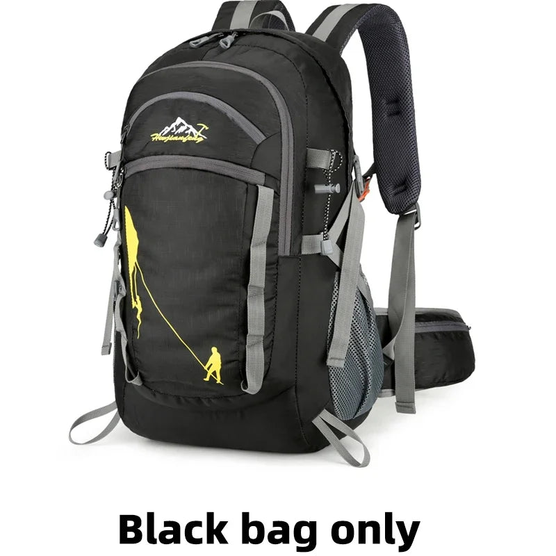 Outdoor Sports Short Distance Trip Backpack Mountaineering Duffel Bag Camping Travel Knapsack Climbing Hiking Hydration Rucksack