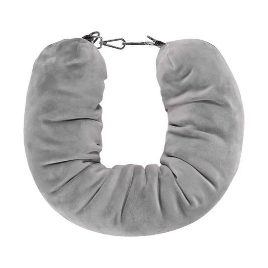 U-shaped Pillow That You Stuff With Clothes Portable Outdoor Travel Storage Bag Pillow Car Headrest Household Travel Neck Pillow