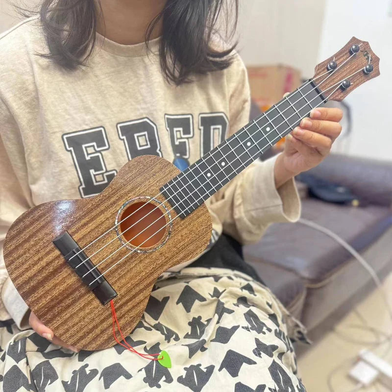 Children Can Pluck Strings And Play Yukrili Toys Beginners' Level Guitar Puzzle And Musical Instruments