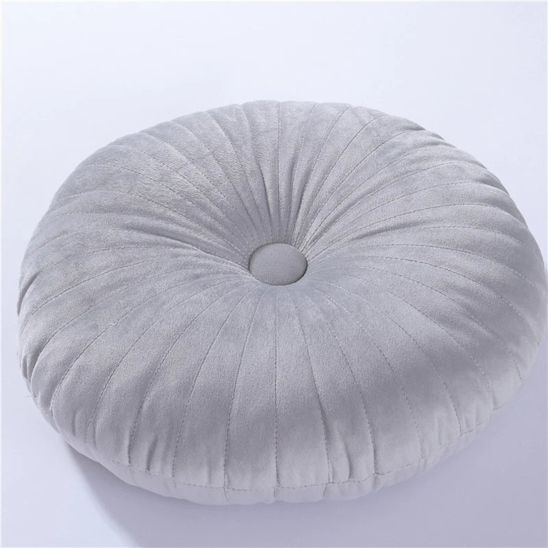 Round Pouf Throw Pillow Tatami Cushion Home Decorative Sofa Cushion Bed Chair Floor Coussin Soft Seat Pillow Pad 35x35cm