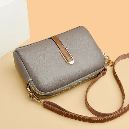 100% Genuine Leather Shoulder bag Women Handbag Designer Cowhide Flap Bag Luxury Women's Messenger Bags Crossbody Bags For Women