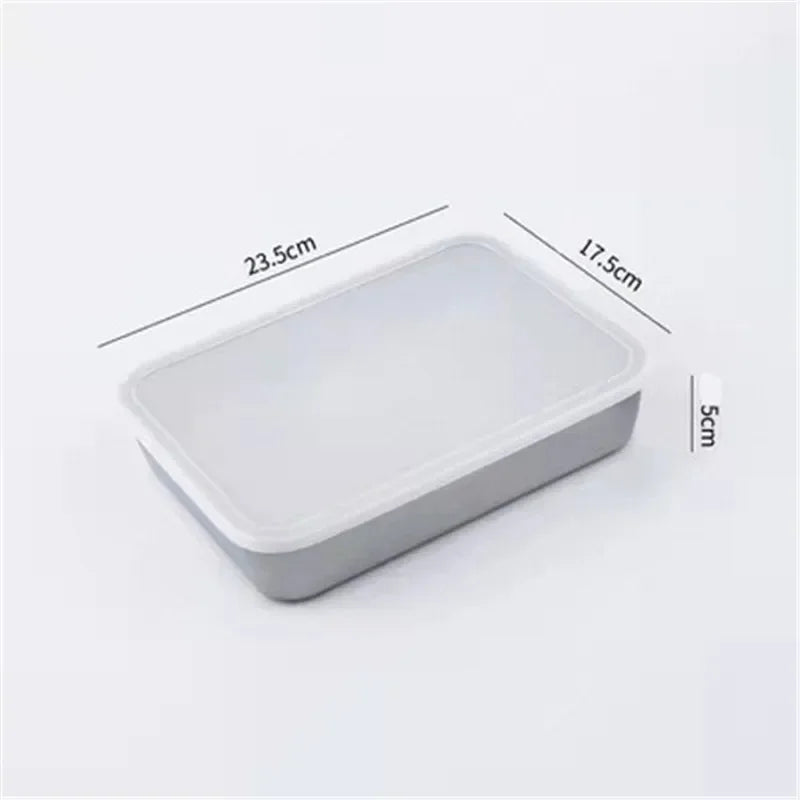 304 Stainless Steel Baking Tray Plate Bbq Tray With Removable Cooling Rack Set Baking cake Pan Sheet Non Toxic Oven Dishwasher