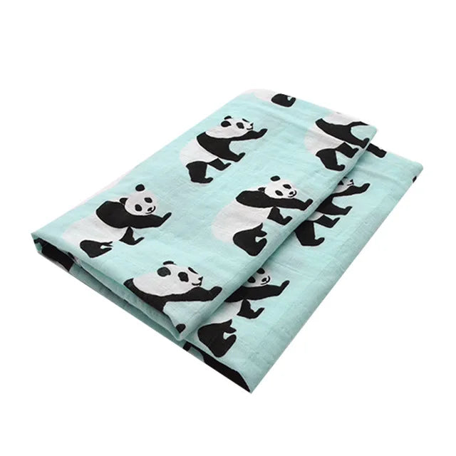 Hot New Baby Blankets Newborn Soft Organic Cotton Bamboo Baby Bibs Muslin Swaddle Wrap Feeding Burpy Towel Scarf Big Diaper