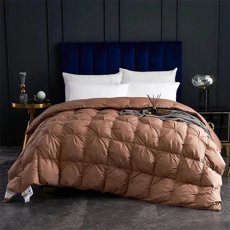 UVR 100% Thickened Warm Comforter Comforter Cozy Bedding Winter Luxury Blanket Comforter Set King Size Double Bed Full Size