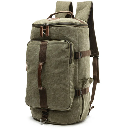 Men's Luggage Backpack Canvas Travel Bags Brand Large Capacity Luggage Bags Weekend Bags Travel Men Large capacity Duffel