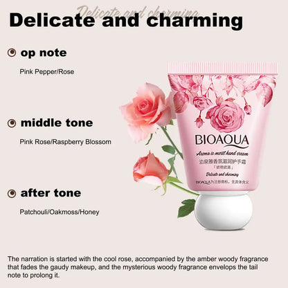 Fragrant Hand Cream For Women Moisturizing Anti-wrinkle Repair Anti Dry Hand Skincare Lotion Hands Care