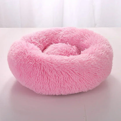 Super Soft Dog Bed Long Plush Cat Mat Dog Beds For Large Dogs Bed Labradors House Round Cushion Winter Warm Sleeping Pet Bed