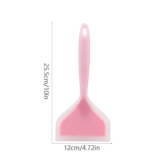 Silicone Spatula Wide Mouth Non-stick Scraper Steak Beef Egg Cooking Spatula Pancake Baking Tools Kitchen Cooking Shovel