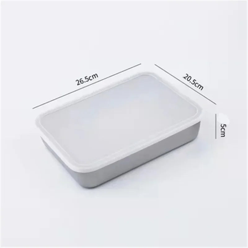 304 Stainless Steel Baking Tray Plate Bbq Tray With Removable Cooling Rack Set Baking cake Pan Sheet Non Toxic Oven Dishwasher