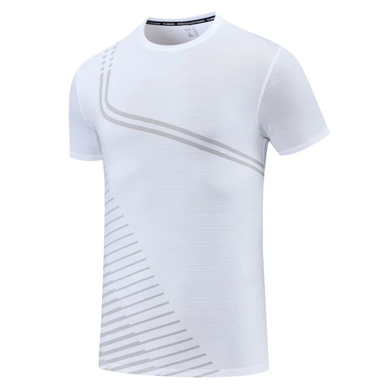 Men's Running Workout Training Short Sleeves Tee